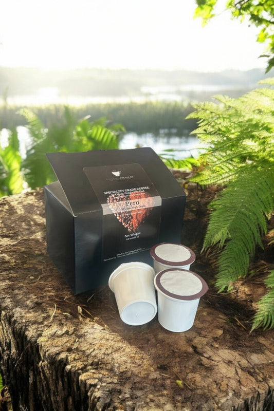 Peru Decaf (Medium Roast) [12 Single Use Cups]